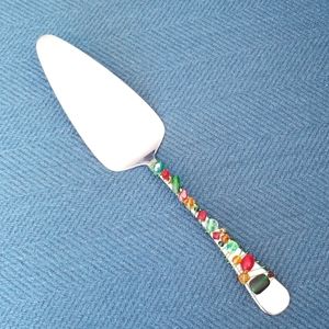 Dansk Hand Beaded Pie Server